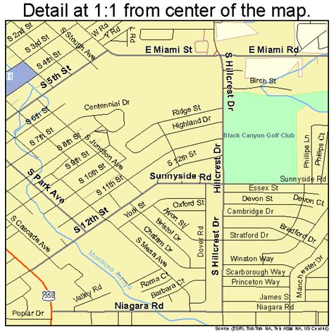 Montrose, CO Map & Directions .